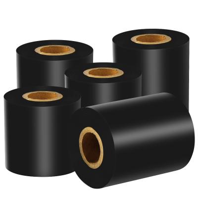 China original wax ribbon resin transfer ink thermal film,resin transfer thermal ribbon,black ink film for sale