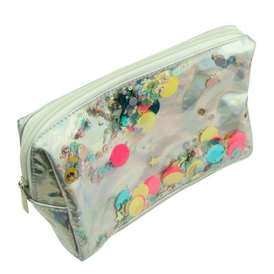 China Wholesale High Quality Custom PVC Clear Cosmetic Bag Zipper Leather Cosmetic Bag,Travel Cosmetic Bag,Makeup Bag Cosmetic Case 7826 for sale