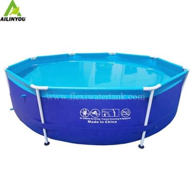 China Ailinyou Manufacturer Collapsable Above Ground Swimming Pool and  Portable Swimming pool for sale