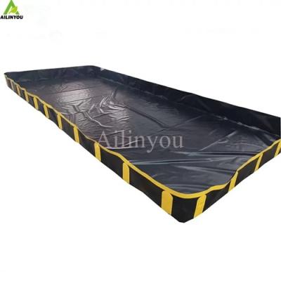 China Reliable and high quality Oil Spill Containment Berms Custom-made Flexible Liquid Spill Containment Berms en venta