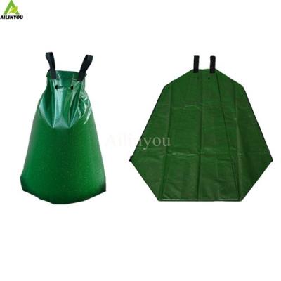 China 20 Gallon Slow Release Drip Irrigation System Water Bag Pvc Tarpaulin Tree Watering Bag for sale