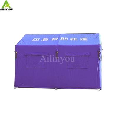 China custom portable inflatable camping tent, emergency shelter, inflatable medical tent for sale for sale