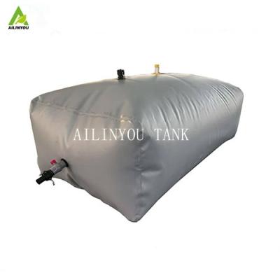 China #tanque de agua flexible #tanque de almacenamiento de agua #tanque de combustible Ailinyou Hot Sale 5000 L 10000L 20000L Bladder de almacenamiento de agua con color gris para el agua en venta