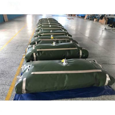 China Foldable 50L to 500,000liters  tpu diesel oil fuel storage bladder tank for sale