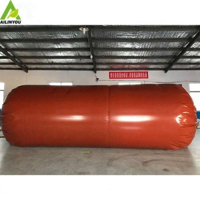 China Ailinyou hot sale 5Flexible 500m3 Biogas storage bag for sale