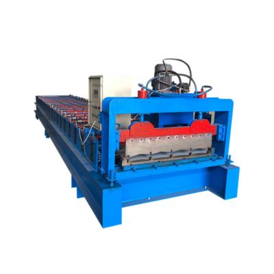 China Hotels Roof Use Color Coated Zinc Steel Roofing Sheet Tile Making Machinery for sale