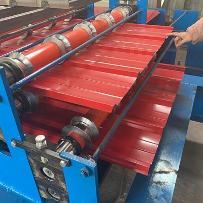 China Hot Selling Hotel Manufacturers Glazed Tile Roll Forming Machine Color Steel Roof Sheet Pressing Machine for sale