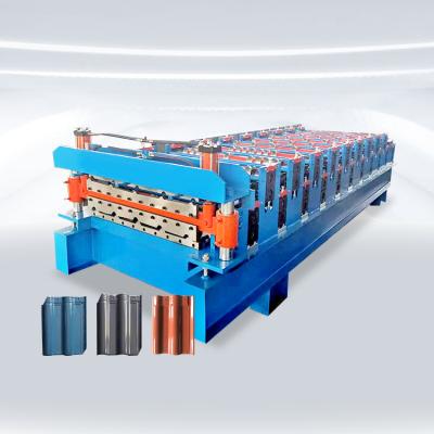 China Hotels Roof Ibr Corrugated Zinc Plastic Roofing Sheets Making Machine Roll Forming for sale