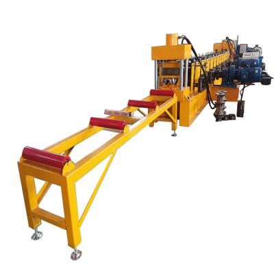 China Hotels Corrugated Guardrail Guardrail Roll Forming Machine Road Barrier Guardrail Making Machine for sale