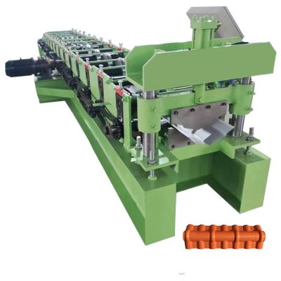 China Material Hotels Metal Roof Sheet Making Ridge Capping Roll Forming Machine for sale