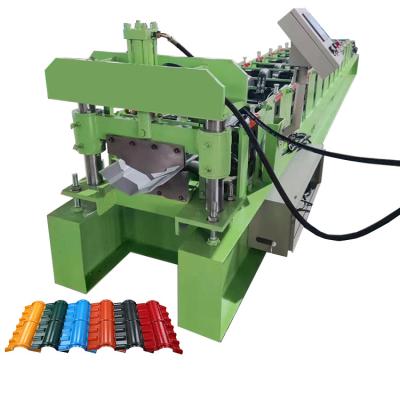 China Hotels Roof Ridge Capping Panel Making Machine For Metal Roof Ridge Flashing Roll Forming Machine for sale