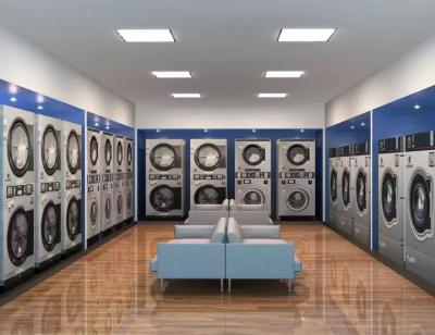 China All In One Affordable Commercial Laundry Equipment Coin / Double Decker Laundry Washer And Dryer 830*880*2040mm for sale