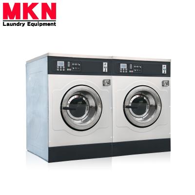 China High quality commercial laundry equipment coin / card washing machine 830*880*1190mm for sale