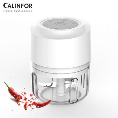 China Sustainable Kitchen Tools Accesorios de cocina Mini Multifunctional Electric Food Processor Garlic Chopper Grinder for sale