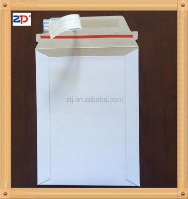 China Cardboard Cardboard Pull Tag White Tear Strip For Easily Openable Advertisements for sale