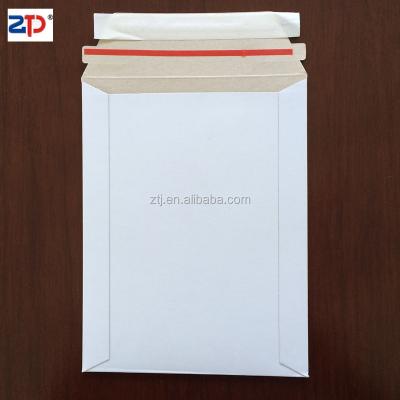 China White Paperboard Kraft Paper Board Selting Mailers Seal Envelope for sale