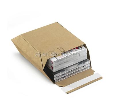 China Rigidpack rigid corrugated cardboard envelope for sale