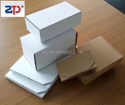 China Recyclable White Corrugated Cardboard Mailing Boxes for sale