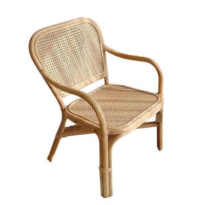 China Indoor Contemporary High Quality Vintage Natural Rattan Garden Chair for sale