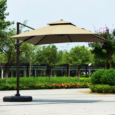 China Coastal Cantilever Commercial Outdoor Sun Garden Umbrella Patio Umbrella for sale