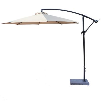 China Contemporary Fabric Fancy Manual Garden Yard Open Outdoor Beach Umbrella for sale