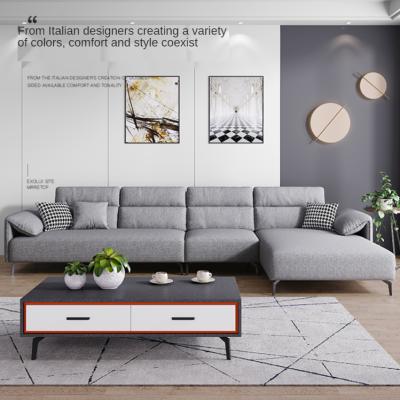 China (Other)NEW Adjustable Straight Back Set Sleeper Modern L Shape Corner Sofa for sale