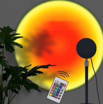 China Simplicity Modern Smart Indoor Sunset Colorful Projection Sunset Lamp for sale