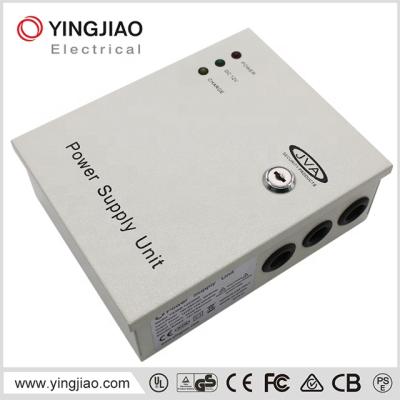 China 36W CCTV Power Distribution Box Access Control Power Supply DC 12V 3A UPS Switching Power Supply YS36B-5 Series for sale