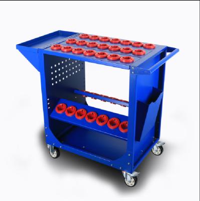 China BT30.40.50 Durable Tool Rack Management Cart CNC Tool Rack Storage Trolley Cart for sale