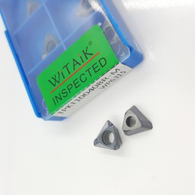 China WITAIK Tools Milling Milling Tools Lathe Process For PVD Coating Carbide Steel Insert TPKT100408 for sale