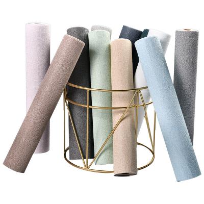 China New Designs Waterproof+ECO-Friendly Decoration Multi Color Moisture-Proof Home Decoration Waterproof Wallpaper Rolls Wholesale Convenient Install Wallpaper for sale