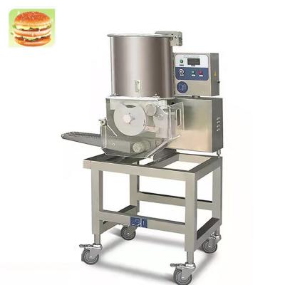 China Hotels Product Machinery Halal Frozen Meat Burger Patty Making Machine for sale