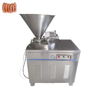 China Low energy high speed proc sausages making machine sausage stuffer filler manual sausage filling machine for sale