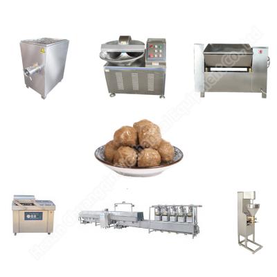 China Easily Operate Round Meatball Shaper Shaped Line Mixer Meatball Mud Beater for sale