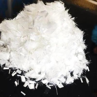 China Polyester PP Staple Fiber High Tensile Polypropylene Concrete Fiber for sale