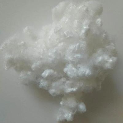 China White Polyester Hollow Conjugated Fiber With Round Shape And High Tensile Strength for sale