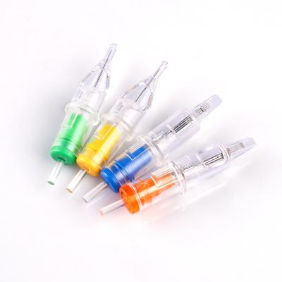 China Disposable Tattoo Needles Permanent Quick Coloring Tattoo Professional Premium Cartridges for sale