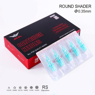 China Mega Permanent Tattoo Tips Safety Sterilization Factory Wholesale OEM Tattoo Needles Cartridges for sale