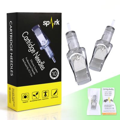 China New Premium Permanent Tattoo Needle Sterile High Hardness New Quick Connected Tattoo Cartridge Needle for sale