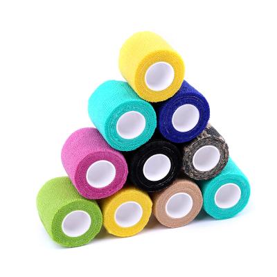 China Wholesale 5cm Tattoo Grip Tape Disposable Cohesive Self Adhesive Bandage Design Tattoo Grip Tape for sale