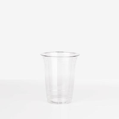 China China Supplier Recyclable Custom Logo Packaging Disposable Clear Plastic Cups 95mm-16oz 300ml-600ml Drink Cup for sale