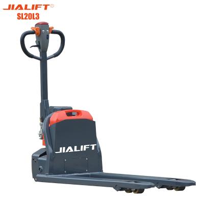 China Pedestrian Electric Pallet Truck Rated Traction Weight 2000 kgs 2 Ton for sale