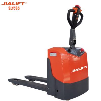 China CE Electric Pedestrian Truck Rated Traction Weight 1500kg 4000 Lb 3000 Lb Pallet Jack for sale