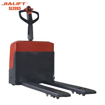 China Industrial Electric Pallet Truck Rated Traction Weight 2000kg 3000kg 1.5 Ton Lifting Height 200mm for sale