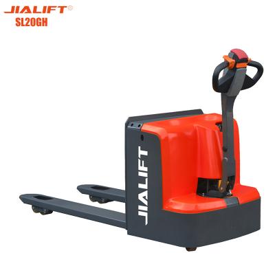 China Motorized Pallet Lifter 3 Tonne Electric Pallet Truck Rated Traction Weight 2000kgs for sale