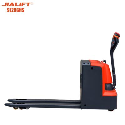 China Electronic Pallet Jacks Electric Pallet Truck Rated Traction Weight 2000 kg 3 Ton for sale