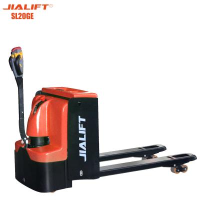 China 2 Ton Electric Pallet Truck Pedestrian Rated Traction Lifting Height 200mm for sale