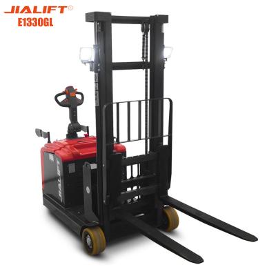 China Walkie Stacker Pallet Jack Counterbanlanced 1300kg  Lifting Height 3000mm 2.2kw for sale