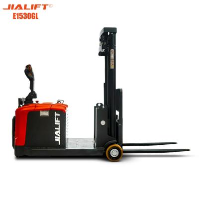 China Electric Counterbanlanced Power Stacker Forklift  1500kg Lifting Height 3000mm for sale