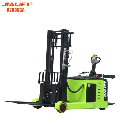 China Electric High Reach Forklift Reach Truck 2000kg  Lifting Height 3000mm for sale